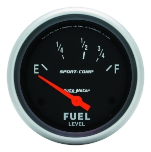 Autometer 3516 Sport-Comp Electric Fuel Level Gauge - All
