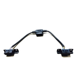Amp Research 76404-01A PowerStep Plug And Play Pass Through Harness - All
