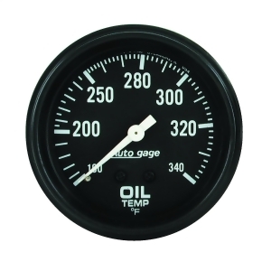 Autometer 2314 Autogage Oil Temperature Gauge - All