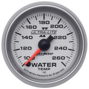 Autometer 4955 Ultra-Lite Ii Electric Water Temperature Gauge - All