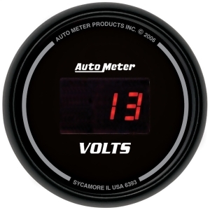 Autometer 6393 Sport-Comp Digital Voltmeter Gauge - All