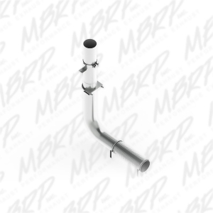 Mbrp Exhaust Ut4001 Smokers T Pipe Single Exhaust Pipe Kit - All
