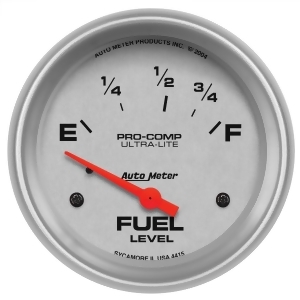 Autometer 4415 Ultra-Lite Electric Fuel Level Gauge - All