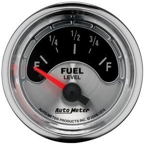 Autometer 1214 American Muscle Fuel Level Gauge - All