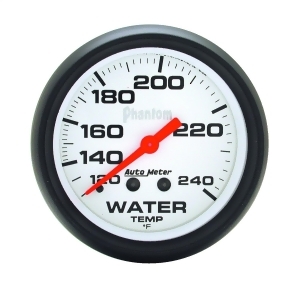 Autometer 5832 Phantom Mechanical Water Temperature Gauge - All