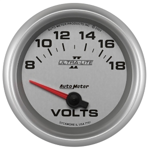 Autometer 7791 Ultra-Lite Ii Electric Voltmeter Gauge - All