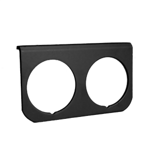 Autometer 2237 Mounting Solutions Black Aluminum Gauge Panel - All