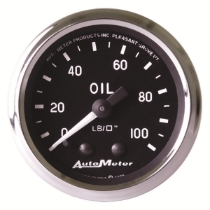 Autometer 201006 Cobra Mechanical Oil Pressure Gauge - All
