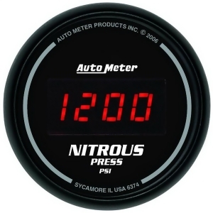 Autometer 6374 Sport-Comp Digital Nitrous Pressure Gauge - All