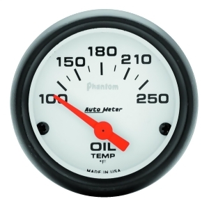 Autometer 5747 Phantom Electric Oil Temperature Gauge - All