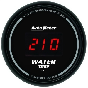 Autometer 6337 Sport-Comp Digital Water Temperature Gauge - All
