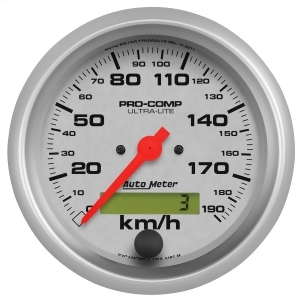 Autometer 4487-M Ultra-Lite In-Dash Electric Speedometer - All