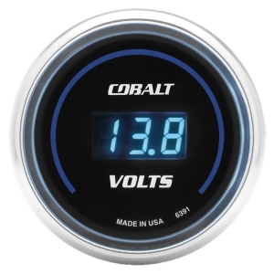 Autometer 6391 Cobalt Digital Voltmeter Gauge - All