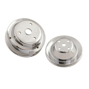 Mr. Gasket 4962 Chrome Plated Pulley Set - All