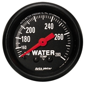 Autometer 2606 Z-Series Mechanical Water Temperature Gauge - All