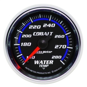 Autometer 6131 Cobalt Mechanical Water Temperature Gauge - All