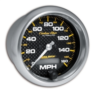 Autometer 4789 Carbon Fiber In-Dash Electric Speedometer - All