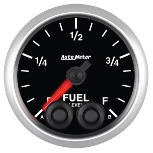 Autometer 5609 Elite Series Programmable Fuel Level Gauge - All