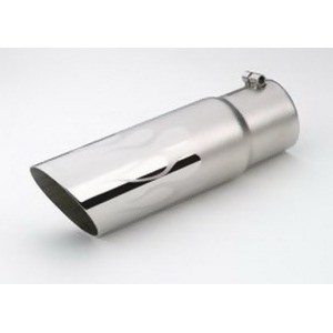 Gibson Performance 500332 Polished Stainless Steel Exhaust Tip - All