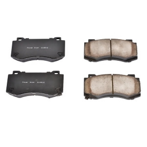Power Stop 16-1298 Z16 Evolution; Ceramic Clean Ride Scorched Brake Pads - All