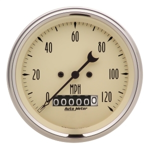 Autometer 1879 Antique Beige Electric Programmable Speedometer - All
