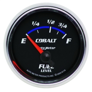 Autometer 6115 Cobalt Electric Fuel Level Gauge - All