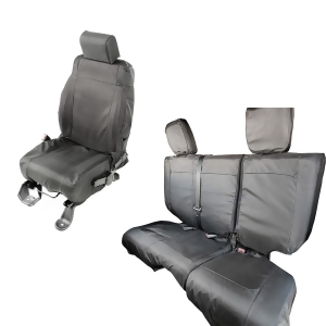 Rugged Ridge 13256.06 Ballistic Seat Cover Set Fits 07-10 Wrangler Jk - All
