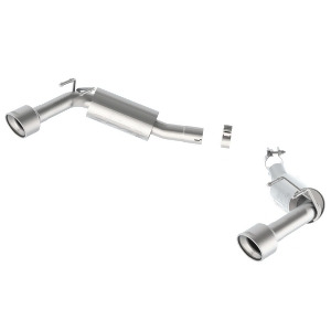 Borla 11849 S-Type Axle-Back Exhaust System Fits 14-15 Camaro - All