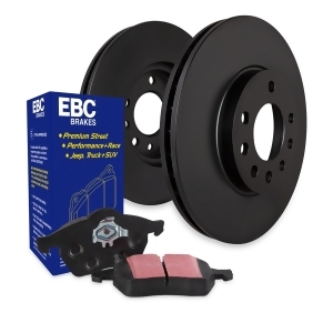 Ebc Brakes S1kf1369 S1 Kits Ultimax 2 and Rk Rotors Fits 99-14 Accord Cl Tl Tsx - All