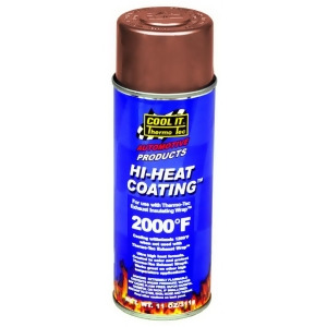 Thermo-tec 12003 Exhaust Wrap Spray Coating Copper - All