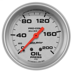 Autometer 4622 Ultra-Lite Mechanical Oil Pressure Gauge - All