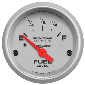 Autometer 4319 Ultra-Lite Electric Fuel Level Gauge - All