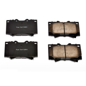 Power Stop 16-772 Z16 Evolution; Ceramic Clean Ride Scorched Brake Pads - All