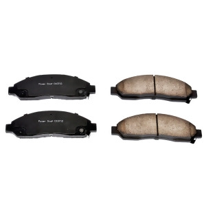 Power Stop 16-1039 Z16 Evolution; Ceramic Clean Ride Scorched Brake Pads - All