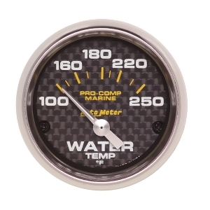Autometer 200762-40 Marine Electric Water Temperature Gauge - All