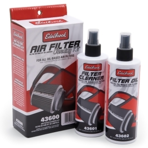 Edelbrock 43600 Pro-Charge Air Filter Cleaning Kit - All