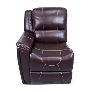 Right Arm Recliner Cougar 2016 Jaleco Chocolate W/ T700 Tan Topstitch - All