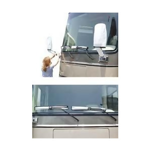 Adco 2478 White Rv Mirror And Wiper Blade Universal Cover Set With Storage Bag - All