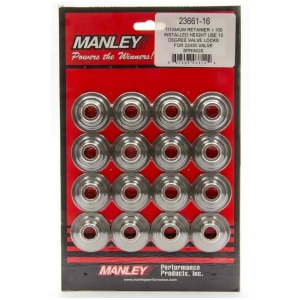Manley 23658-16 Titanium Valve Spring Retainer - All
