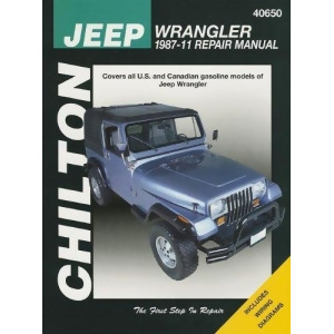 Repair Manual Chilton 40650 fits 97-11 Jeep Wrangler - All