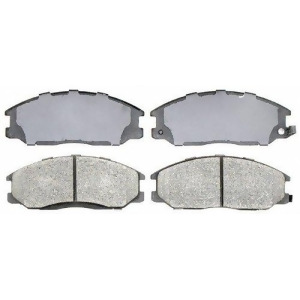Disc Brake Pad-Reliant Ceramic with Hardware Front Raybestos Mgd864ch - All