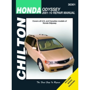 Repair Manual Chilton 30301 fits 01-10 Honda Odyssey - All