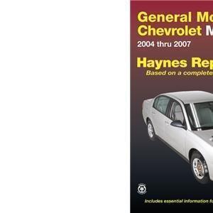Repair Manual Haynes 38027 fits 04-12 Chevrolet Malibu - All