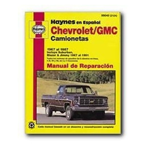 Haynes Repair Manuals 99040 Chev Publazer 67-91 Spanish - All
