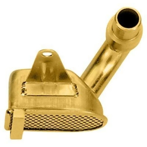 Milodon 18302 Low Profile Oil Pan Pickup Big Block Chevy Gold Zinc Plated - All