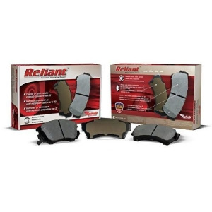 Disc Brake Pad-Reliant Metallic Front Raybestos Mgd857m - All