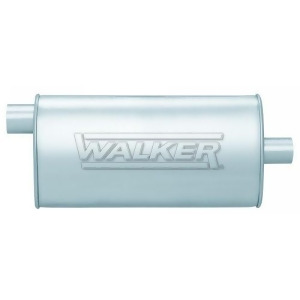 Exhaust Muffler-Quiet-Flow Ss Muffler Walker 22460 - All