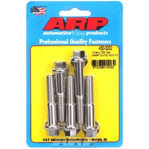 Arp 4303202 Stainless 300 12-Point Water Pump Bolt Kit - All