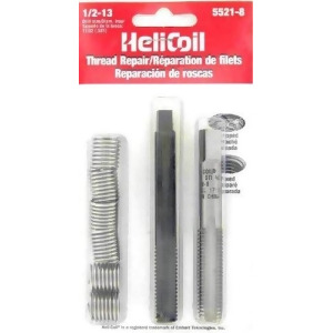 Heli-coil 55218 Helicoil 5521-8 1/2-13 Inch Coarse Thread Repair Kit - All