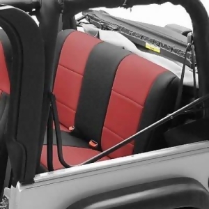 Coverking Spc262 Rear Neo Seat Cover Blk/R - All